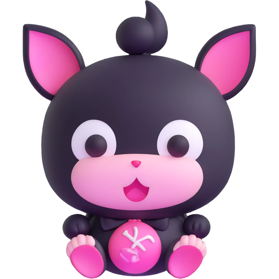 pink Kuromi emoji