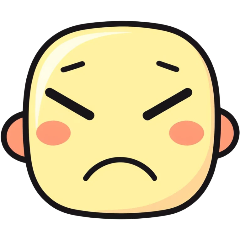 خنده ناراحت emoji