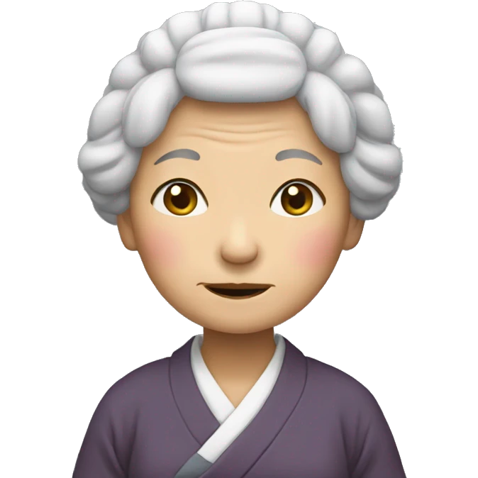japanese old woman emoji