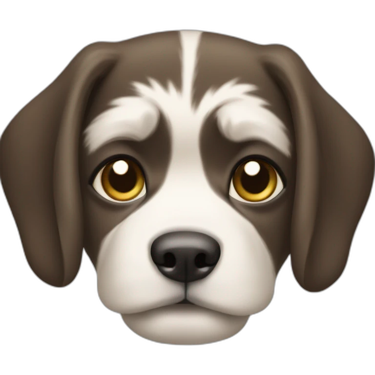 Chien qui chie emoji