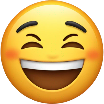 Laughing face emoji emoji