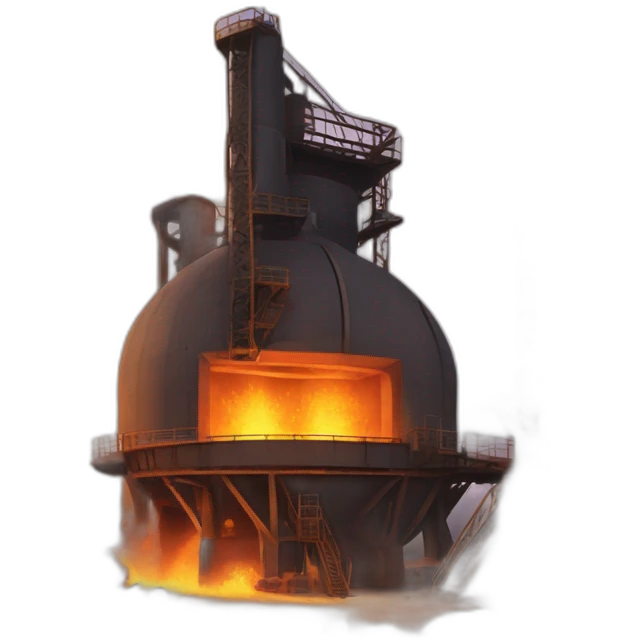 Blast furnace emoji