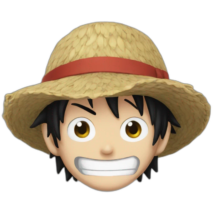 Luffy emoji