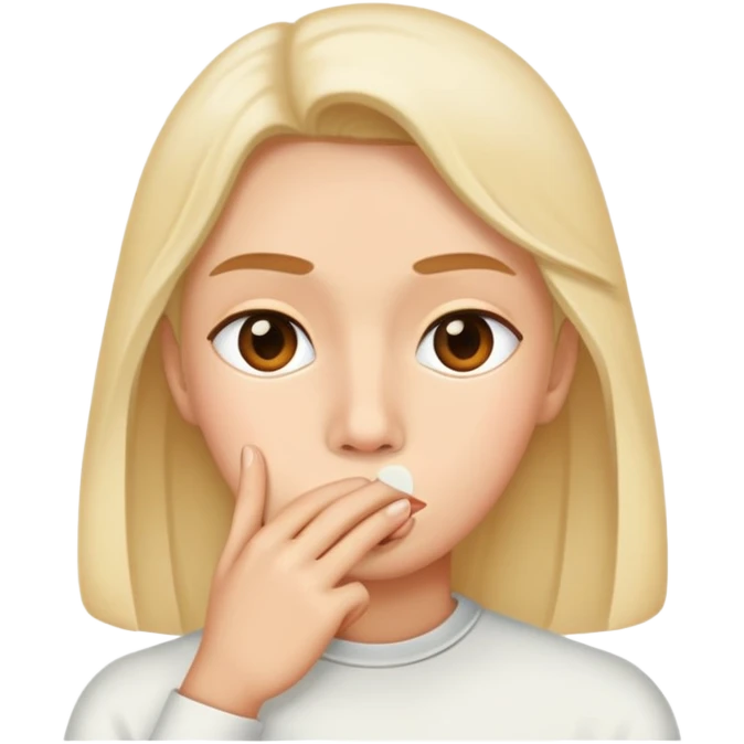 🫂🤫 emoji
