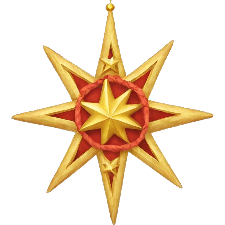 Christmas parol emoji