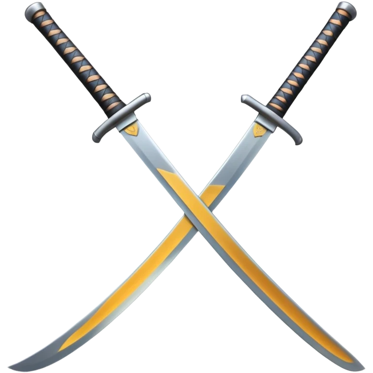 An emoji of katana emoji