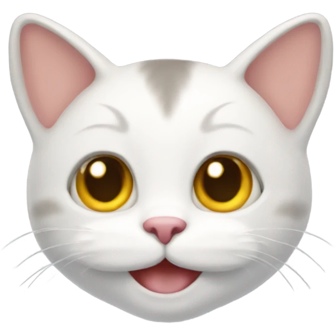 Happy cat emoji