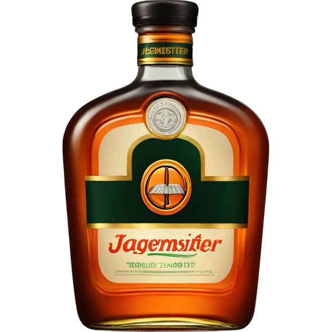 jaggermeister bottle emoji