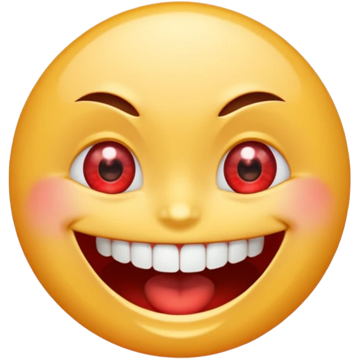 Anime grin emoji