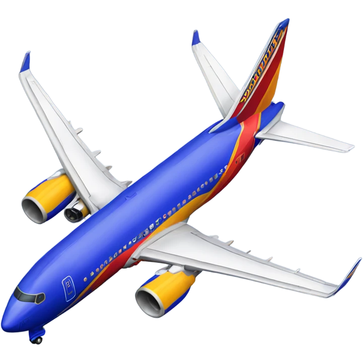 Southwest Airlines 737 emoji