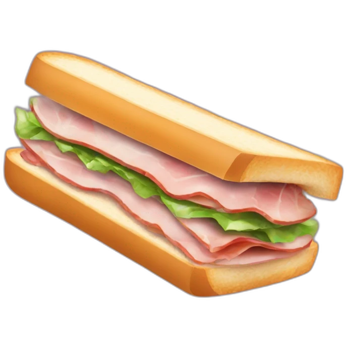 sandwich jambon beurre emoji