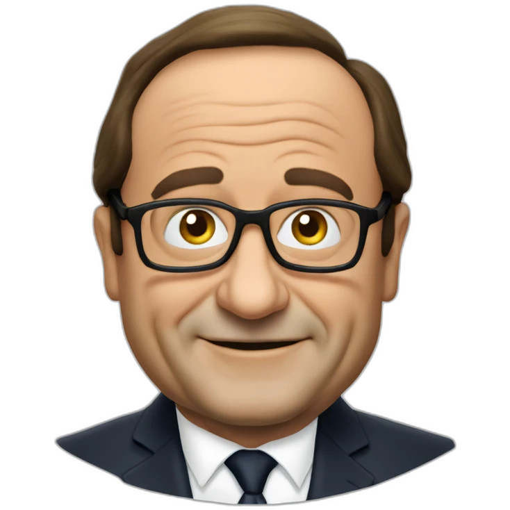 François Hollande spider ma. emoji
