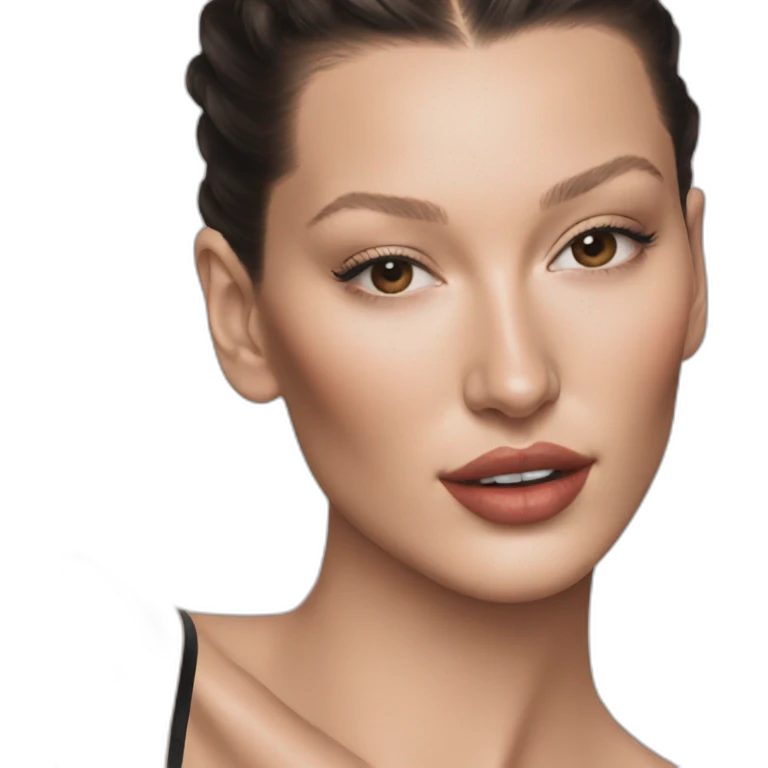 Bella hadid emoji