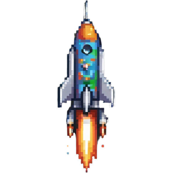 space rocket emoji