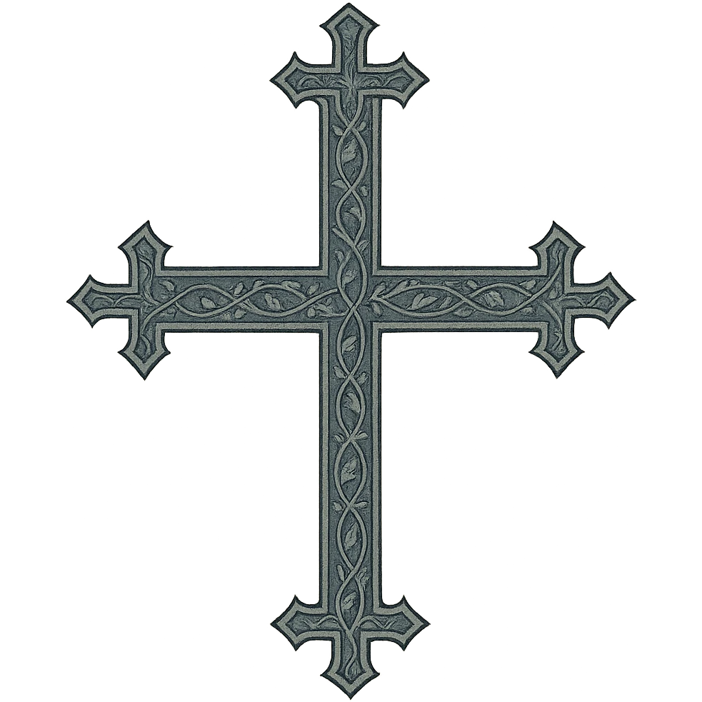 goth cross emoji