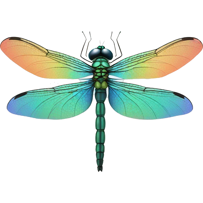 dragon fly front view emoji