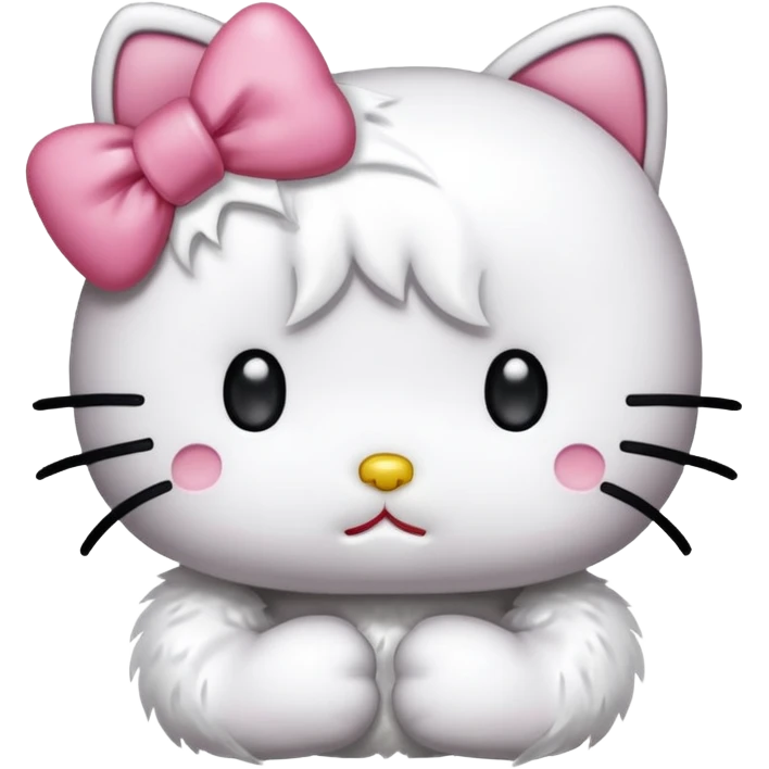 sad hello kitty emoji