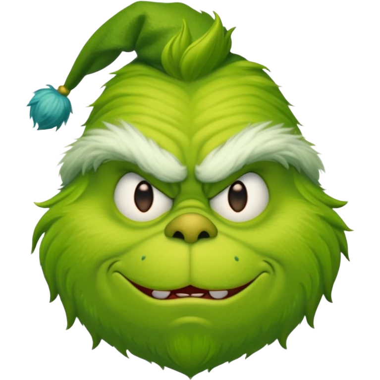 Grinch like emoji