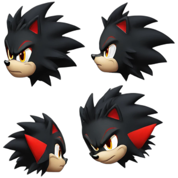 Shadow the hedgehog emoji