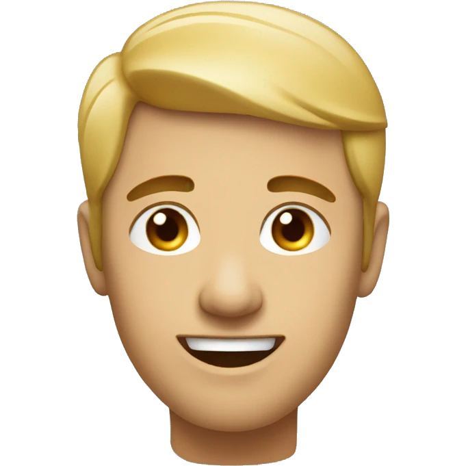 mens face like prin emoji