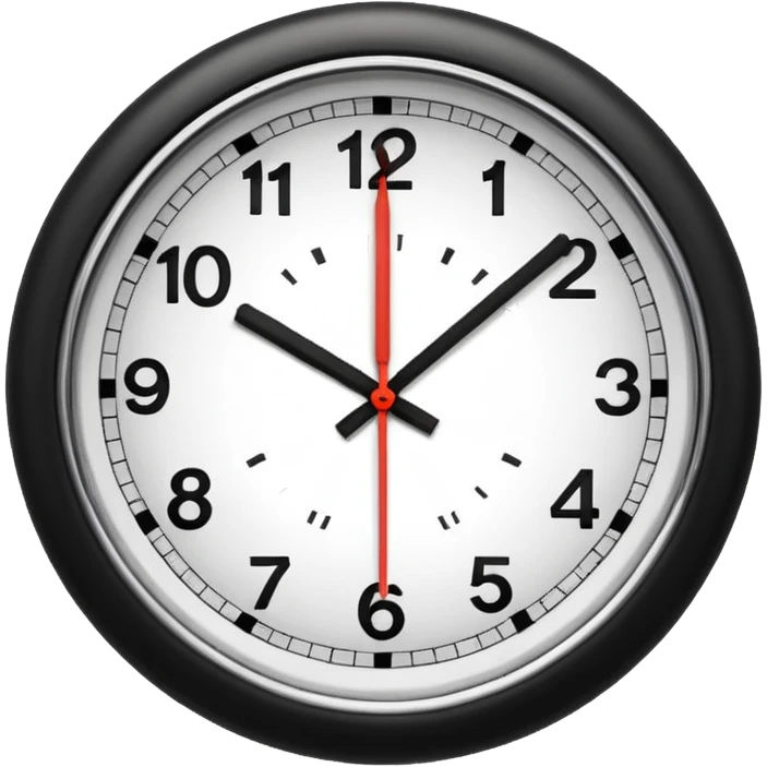 time consuming clock emoji