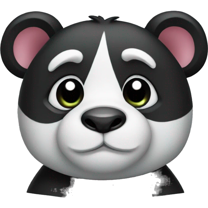 Cute panda emoji