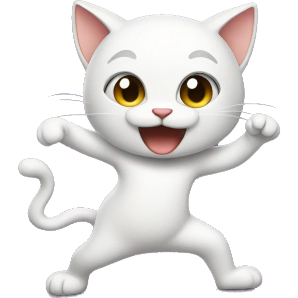 Dance cat emoji