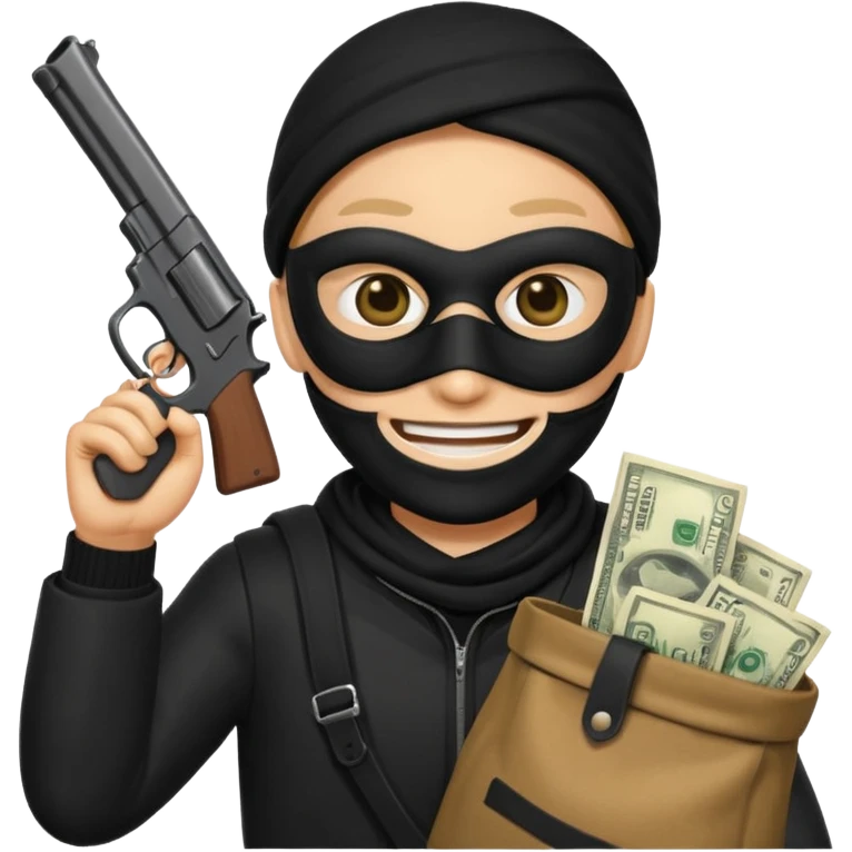 The bitlife robber emoji emoji