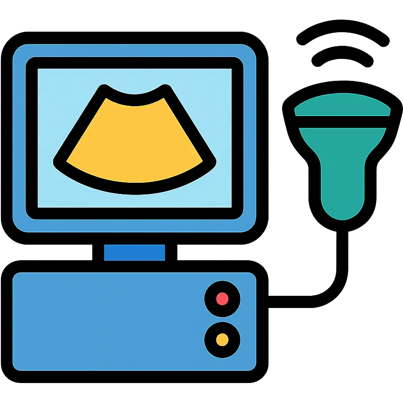 simple ultrasound icon emoji