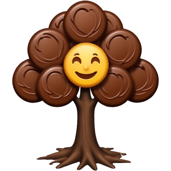 albero di ciccolata emoji