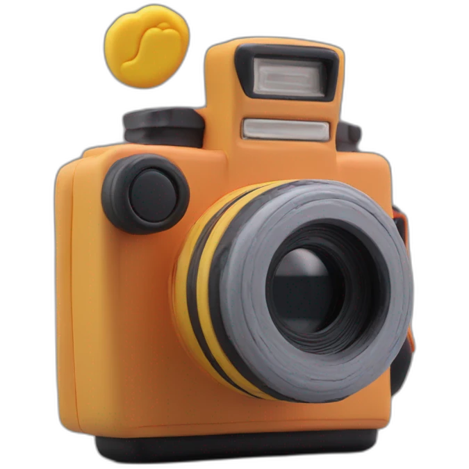 Plasticine Compact Film Camera emoji