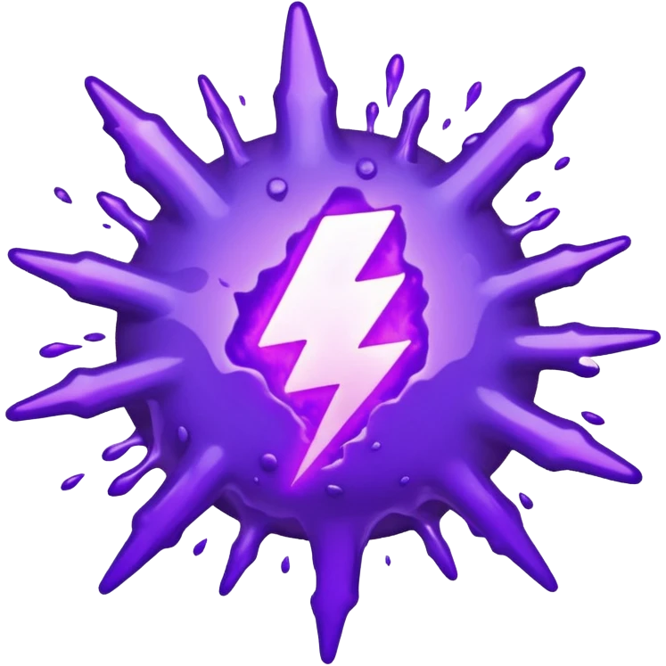 purple plasma splatter emoji