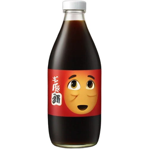 One soy sauce bottle emoji