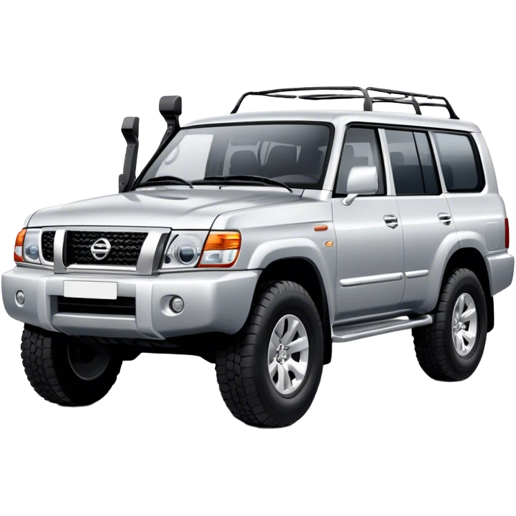 Nissan Patrol y62 - Nissan (Model Year: 2022) (Iconic colour: Silver) emoji