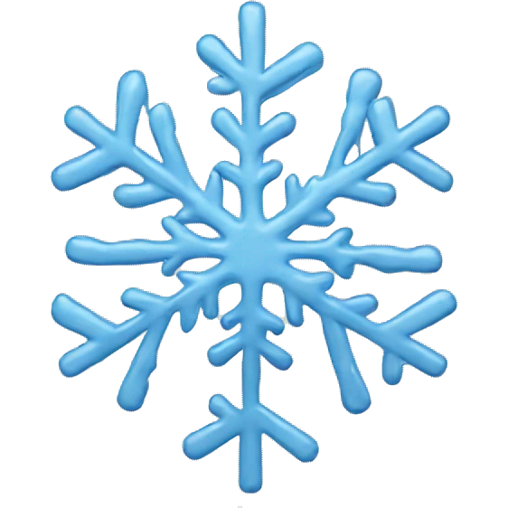 Snowflake  emoji