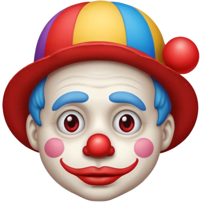 Palhaço triste emoji