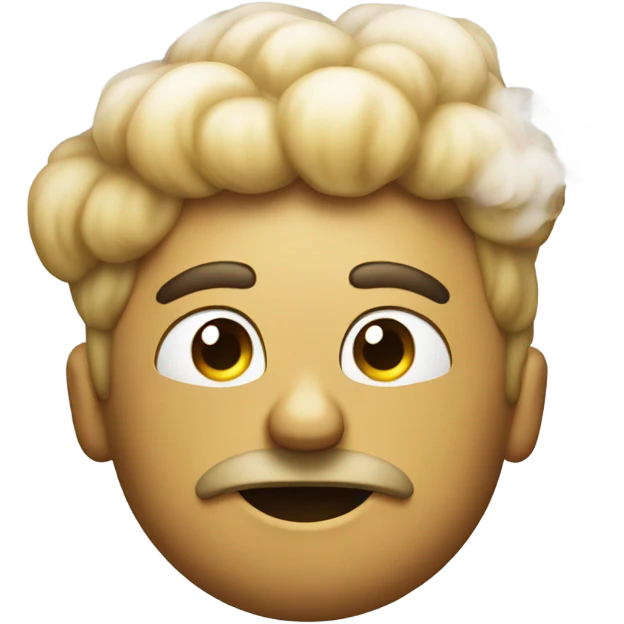 Emoji smoking emoji