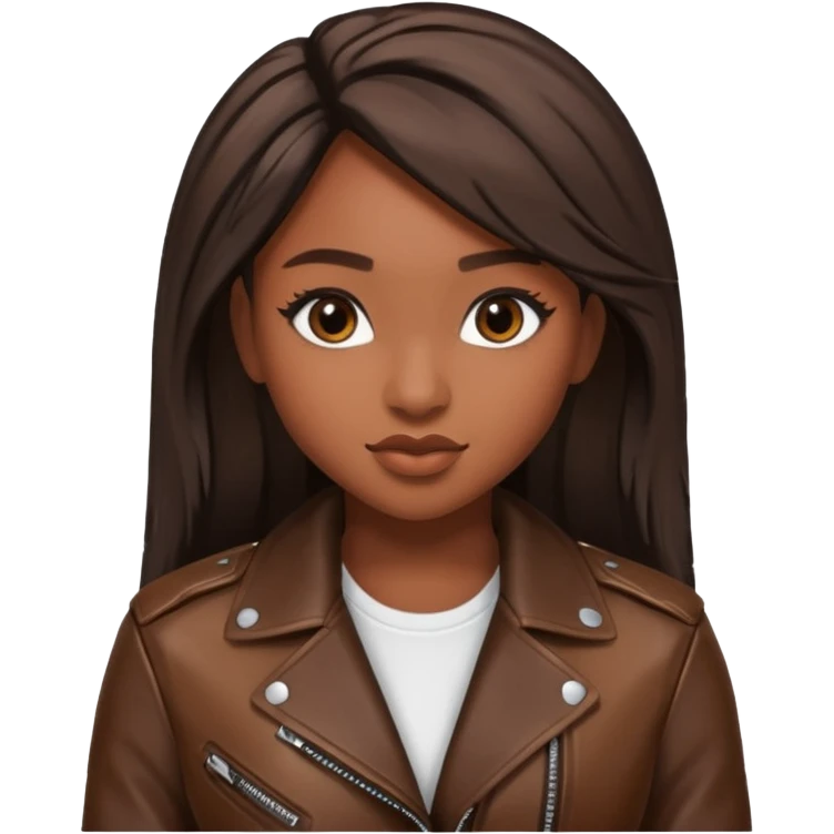 normani wear leather jacket emoji