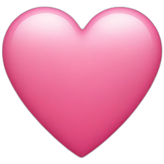 pink heart emoji