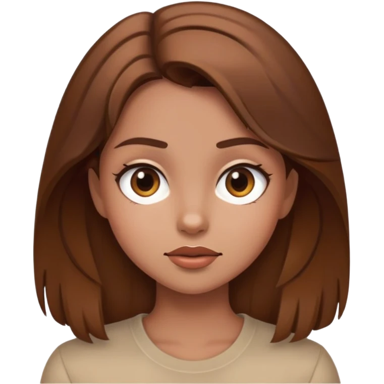 girl being sassy emoji