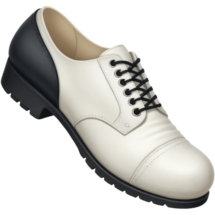 Puffy hotel worker shoe emoji