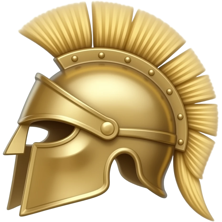 Spartan helmet emoji