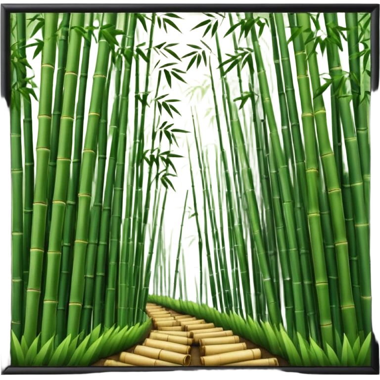 bamboo grove, japan emoji
