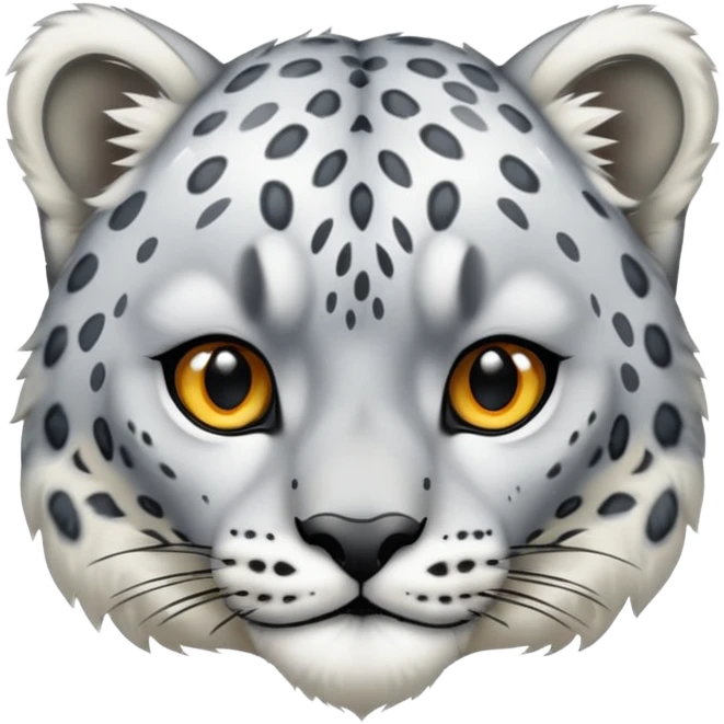Snow loeopard emoji