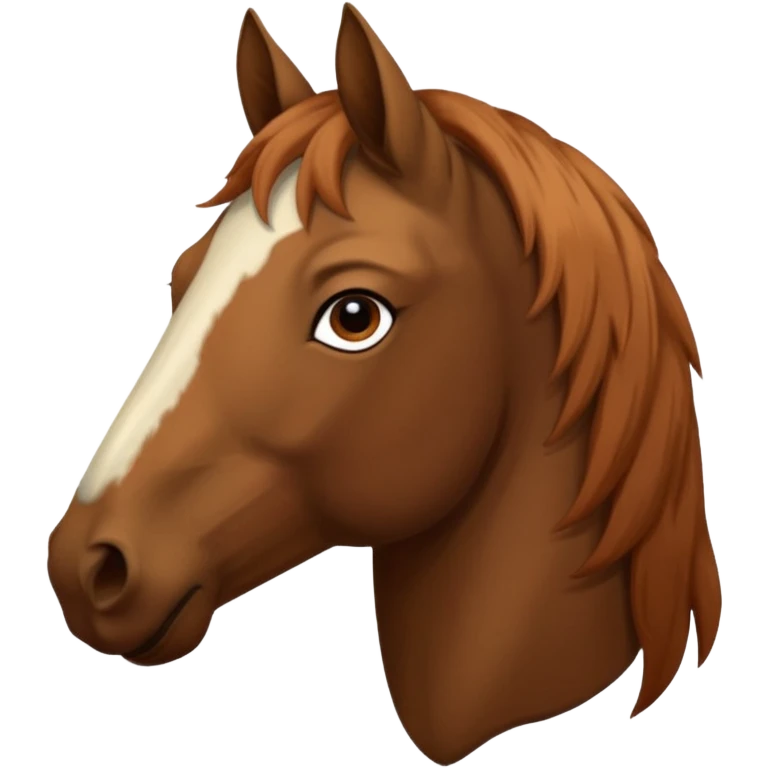 Persona con cabeza de caballo emoji