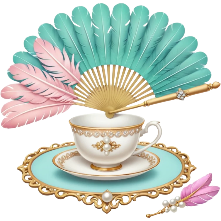 bridgerton aesthetic things emoji