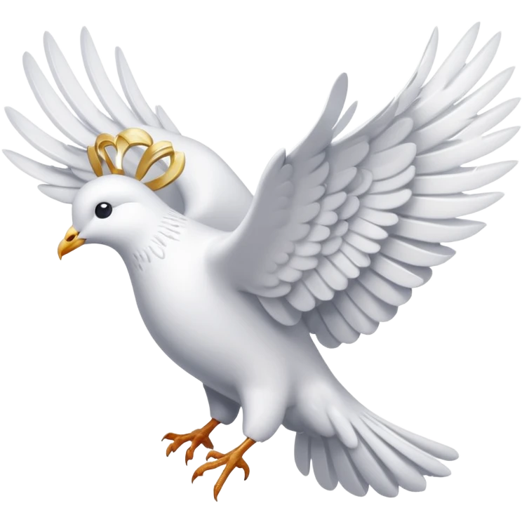Holy spirit dove emoji