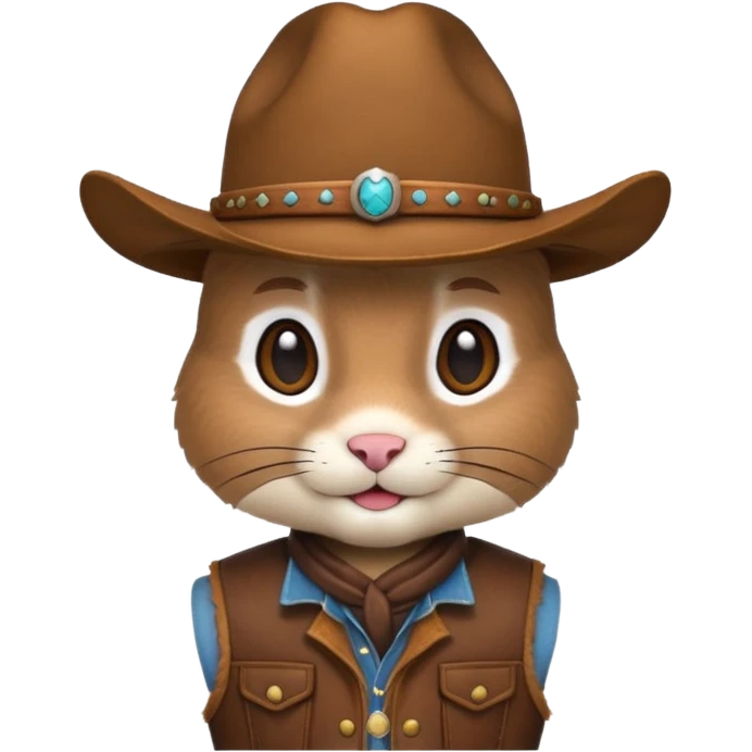 rabbit cowboy emoji