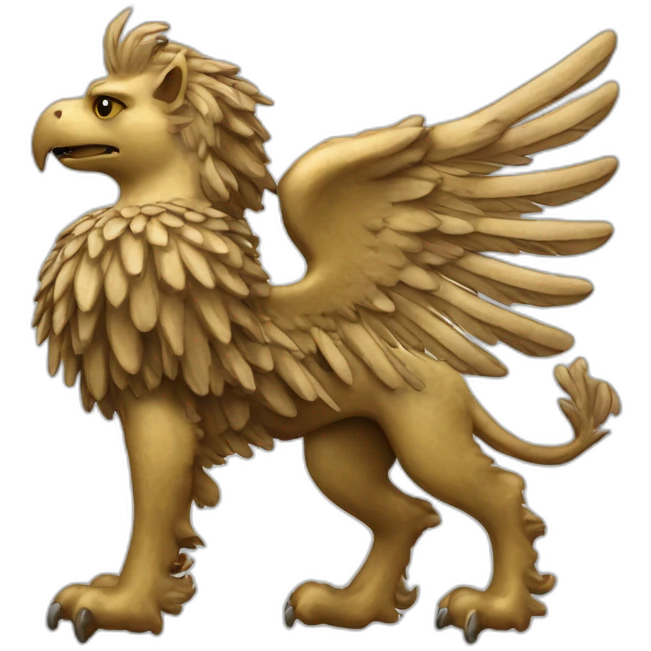 Bavarian gothic Griffin standard emoji