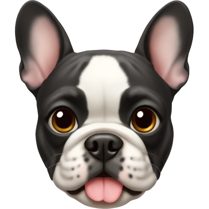 french bulldog  emoji